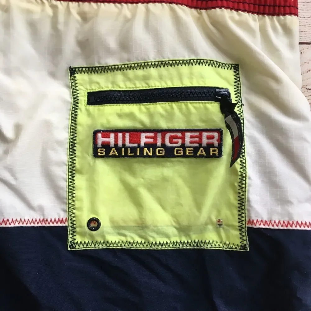 ‎VINTAGE 90's TOMMY HILFIGER SAILING GEAR SWIM TRUNKS
